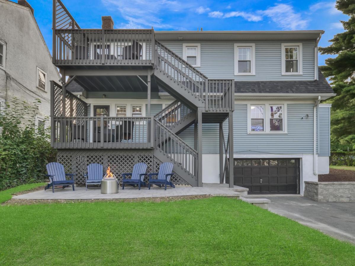 Deck View Of Hudson River & Mt Beacon / Boho Suite Newburgh Buitenkant foto